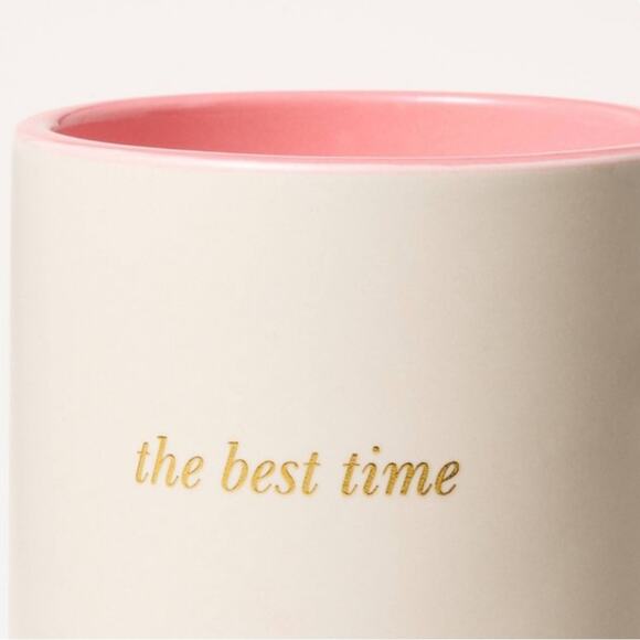 Kate Spade new york x Target 3-Count Ceramic Jar Candle Gift Set NEW gold text - Picture 3 of 10